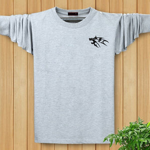 Printed Long Sleeve Men's T-shirt